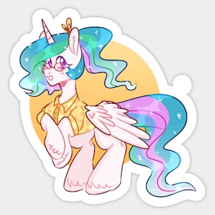 Summer Celestia Sticker